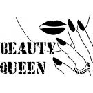 Stencil Schablone  Beauty Queen